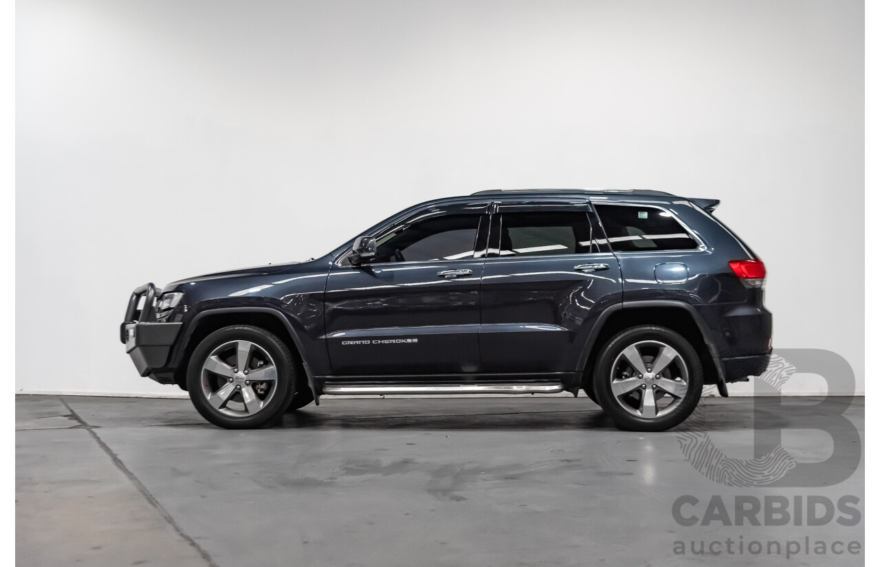 6/2015 Jeep Grand Cherokee Limited (4x4) WK MY15 4d Wagon Grey 3.0L V6 Turbo Diesel