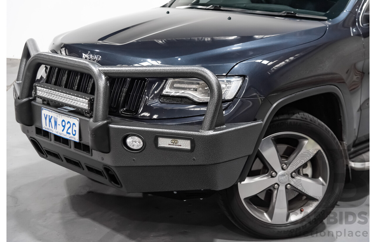 6/2015 Jeep Grand Cherokee Limited (4x4) WK MY15 4d Wagon Grey 3.0L V6 Turbo Diesel