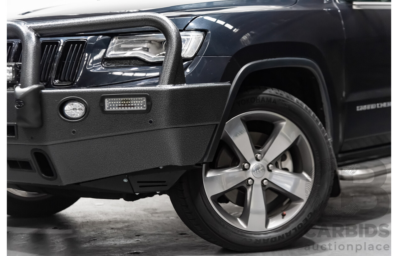 6/2015 Jeep Grand Cherokee Limited (4x4) WK MY15 4d Wagon Grey 3.0L V6 Turbo Diesel