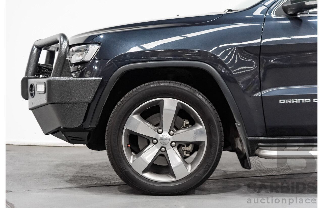 6/2015 Jeep Grand Cherokee Limited (4x4) WK MY15 4d Wagon Grey 3.0L V6 Turbo Diesel