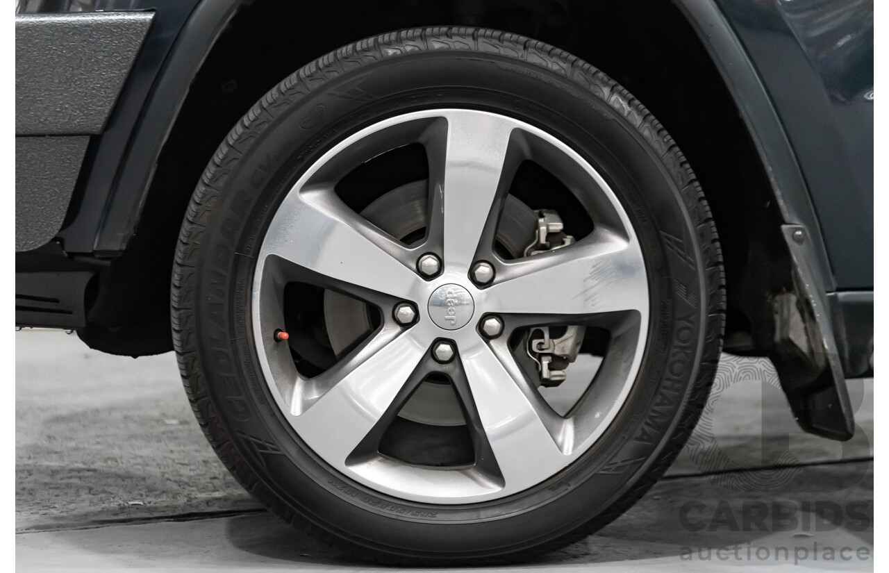 6/2015 Jeep Grand Cherokee Limited (4x4) WK MY15 4d Wagon Grey 3.0L V6 Turbo Diesel