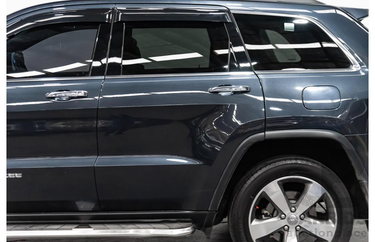 6/2015 Jeep Grand Cherokee Limited (4x4) WK MY15 4d Wagon Grey 3.0L V6 Turbo Diesel
