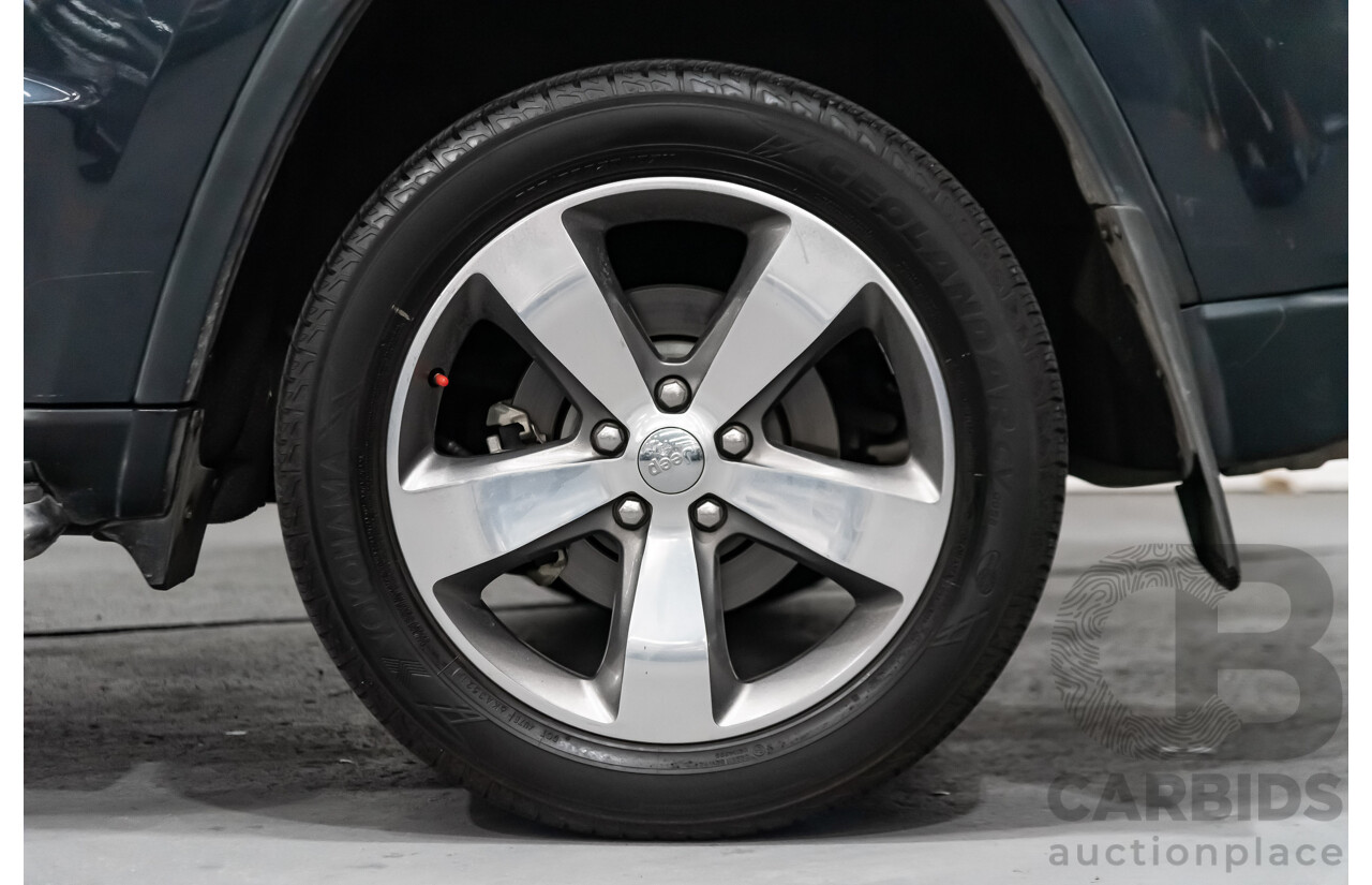 6/2015 Jeep Grand Cherokee Limited (4x4) WK MY15 4d Wagon Grey 3.0L V6 Turbo Diesel