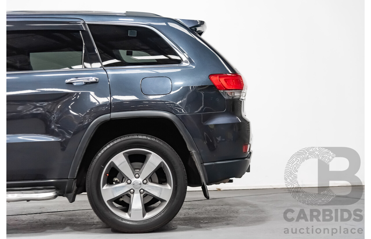 6/2015 Jeep Grand Cherokee Limited (4x4) WK MY15 4d Wagon Grey 3.0L V6 Turbo Diesel