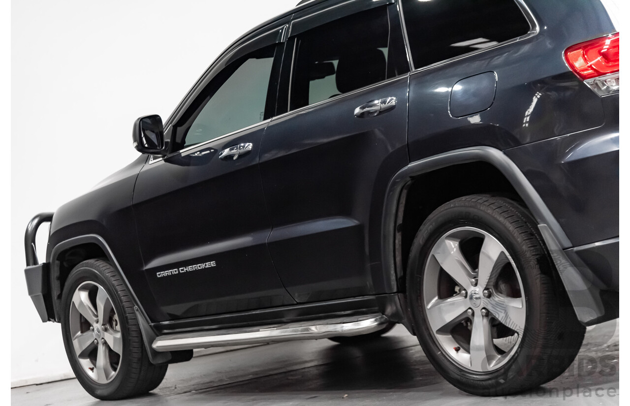 6/2015 Jeep Grand Cherokee Limited (4x4) WK MY15 4d Wagon Grey 3.0L V6 Turbo Diesel