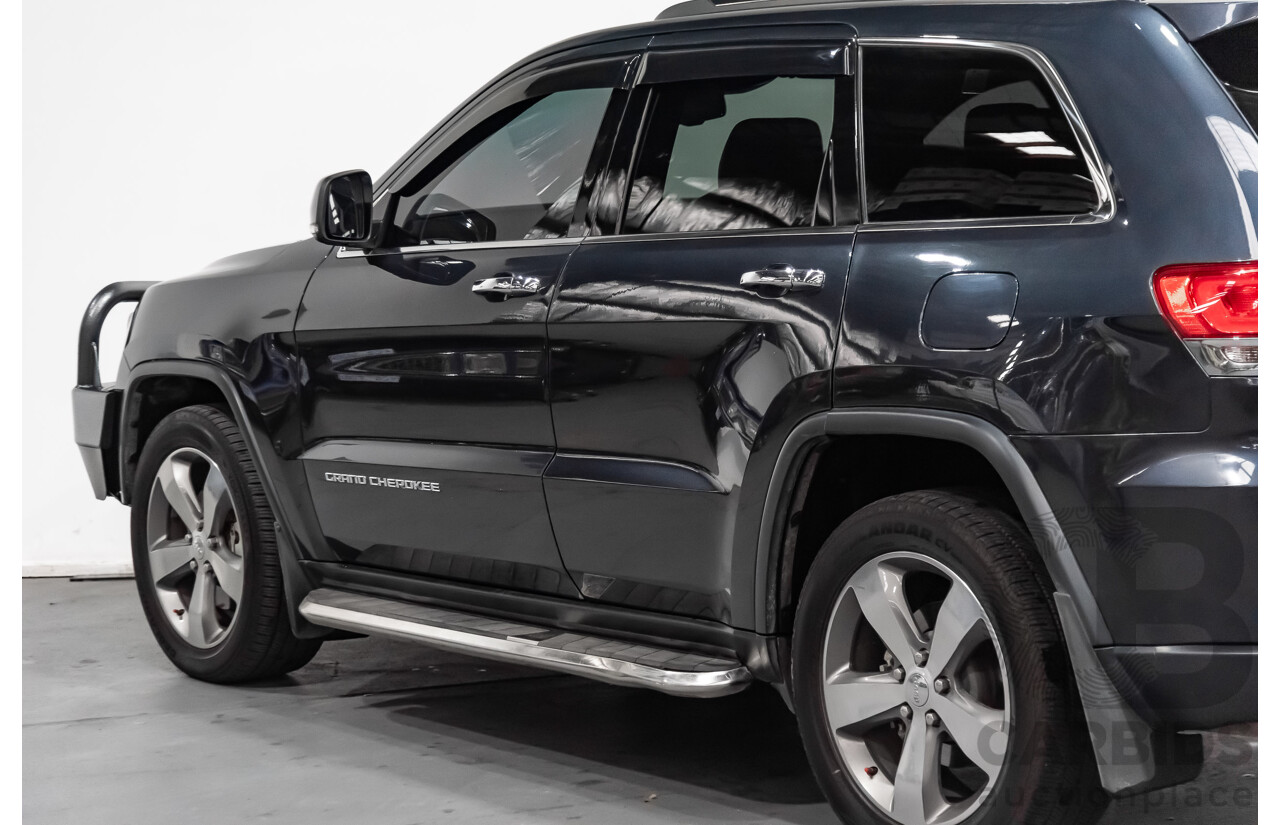 6/2015 Jeep Grand Cherokee Limited (4x4) WK MY15 4d Wagon Grey 3.0L V6 Turbo Diesel