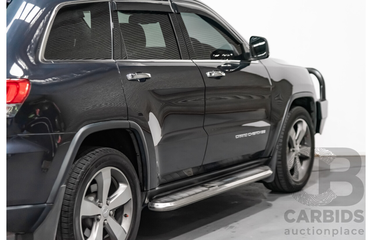 6/2015 Jeep Grand Cherokee Limited (4x4) WK MY15 4d Wagon Grey 3.0L V6 Turbo Diesel