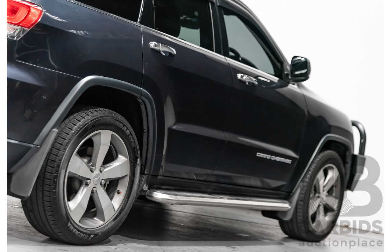 6/2015 Jeep Grand Cherokee Limited (4x4) WK MY15 4d Wagon Grey 3.0L V6 Turbo Diesel