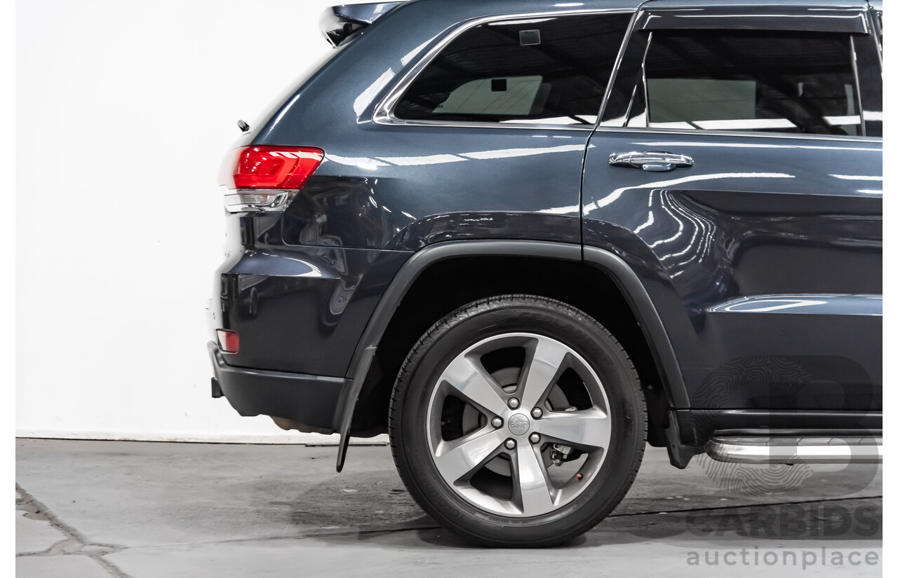 6/2015 Jeep Grand Cherokee Limited (4x4) WK MY15 4d Wagon Grey 3.0L V6 Turbo Diesel