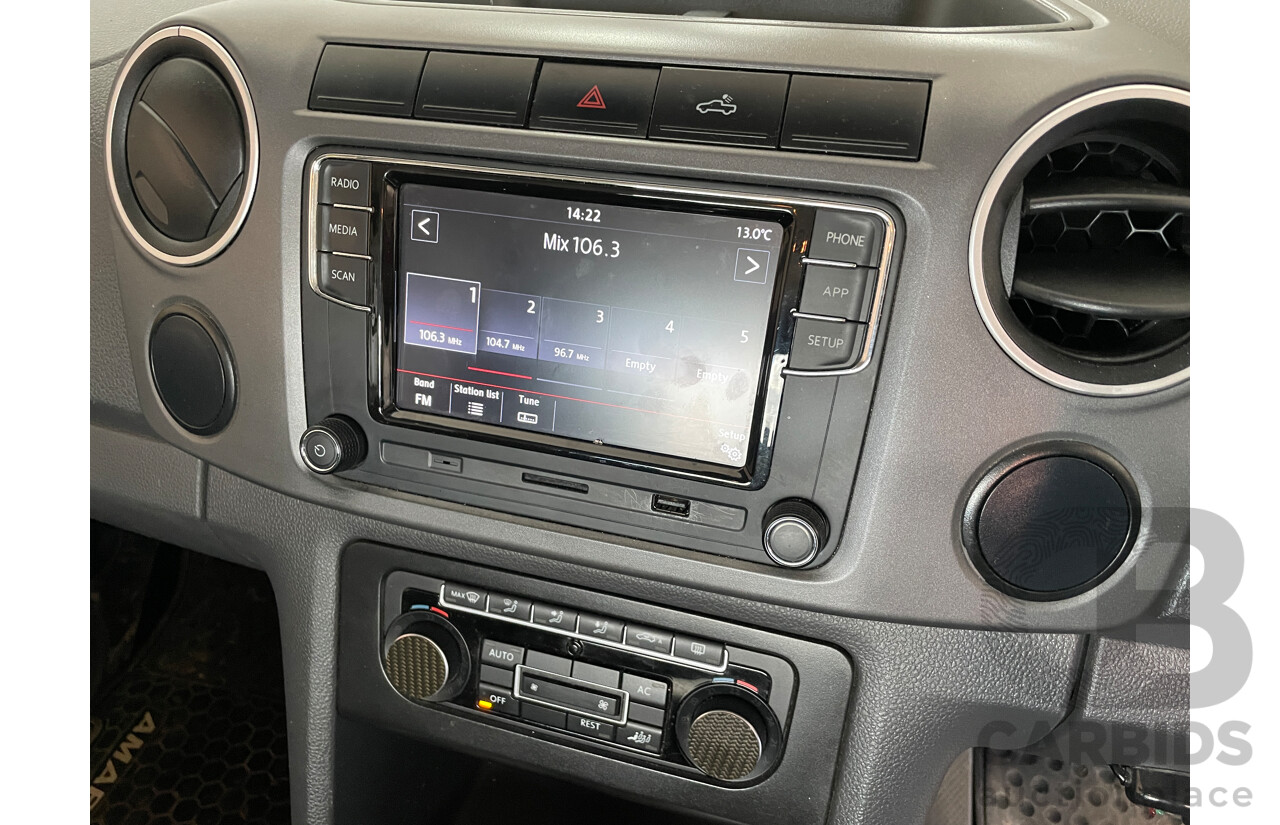 10/2012 Volkswagen Amarok TDI420 Ultimate (4x4) 2H MY12.5 Dual Cab Utility Grey Turbo Diesel 2.0L