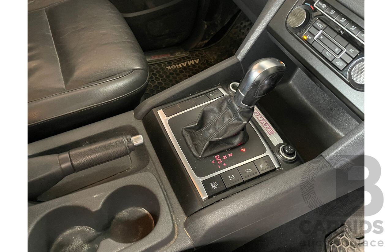 10/2012 Volkswagen Amarok TDI420 Ultimate (4x4) 2H MY12.5 Dual Cab Utility Grey Turbo Diesel 2.0L