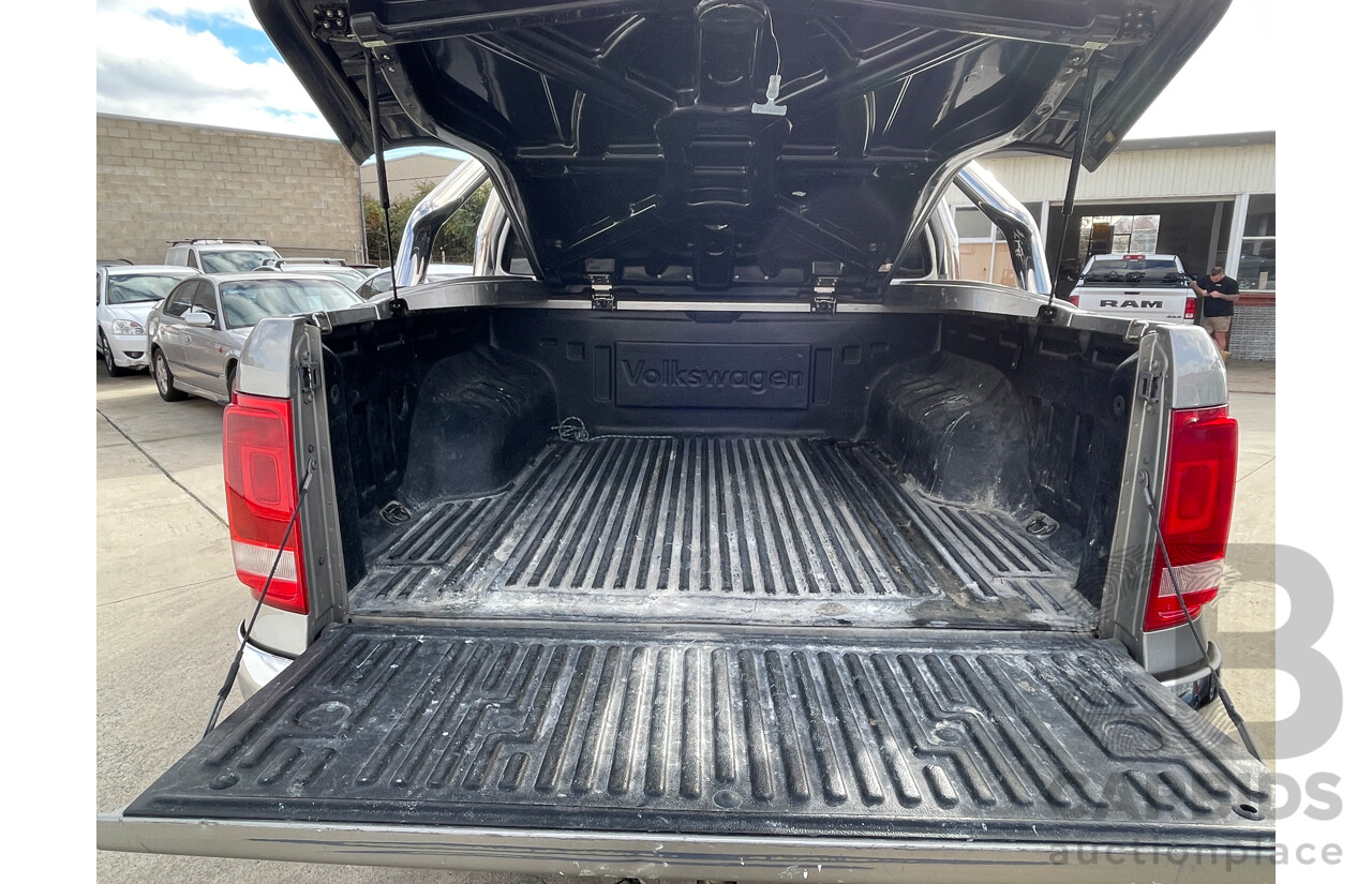 10/2012 Volkswagen Amarok TDI420 Ultimate (4x4) 2H MY12.5 Dual Cab Utility Grey Turbo Diesel 2.0L