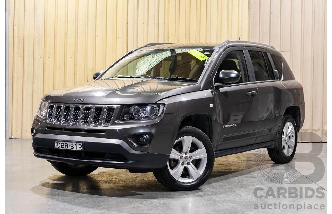4/2015 Jeep Compass Sport (4x2) MK MY15 4d Wagon Grey 2.0L