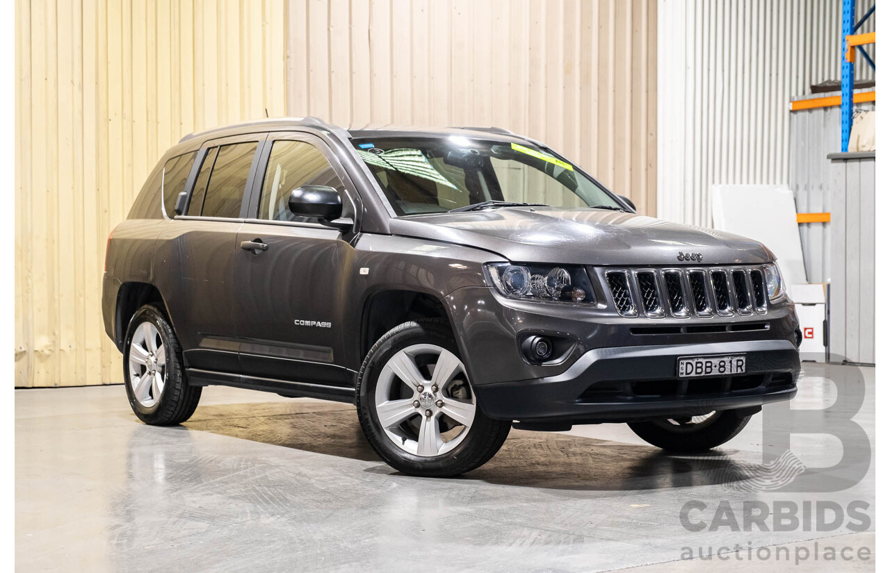 4/2015 Jeep Compass Sport (4x2) MK MY15 4d Wagon Grey 2.0L