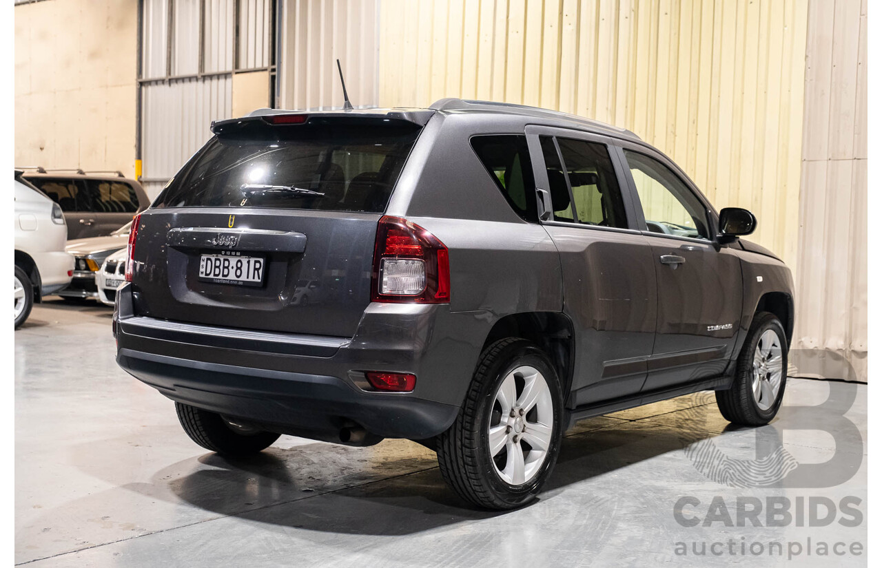 4/2015 Jeep Compass Sport (4x2) MK MY15 4d Wagon Grey 2.0L