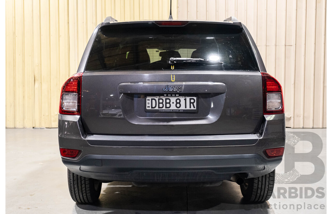 4/2015 Jeep Compass Sport (4x2) MK MY15 4d Wagon Grey 2.0L