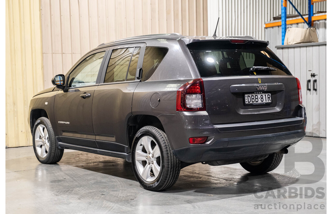 4/2015 Jeep Compass Sport (4x2) MK MY15 4d Wagon Grey 2.0L
