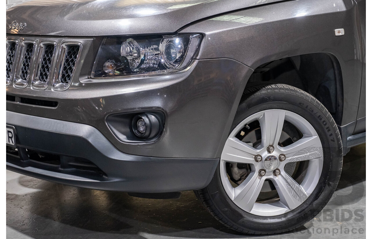 4/2015 Jeep Compass Sport (4x2) MK MY15 4d Wagon Grey 2.0L