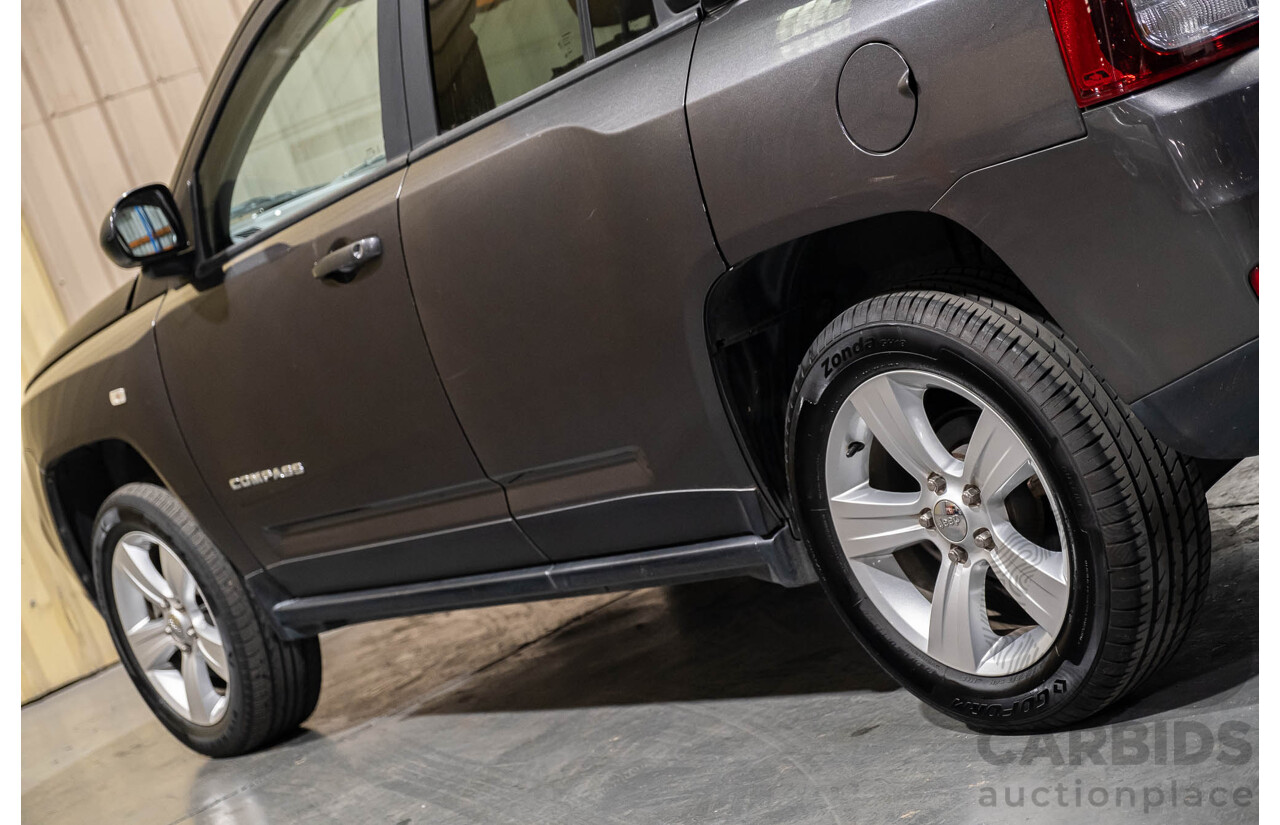 4/2015 Jeep Compass Sport (4x2) MK MY15 4d Wagon Grey 2.0L