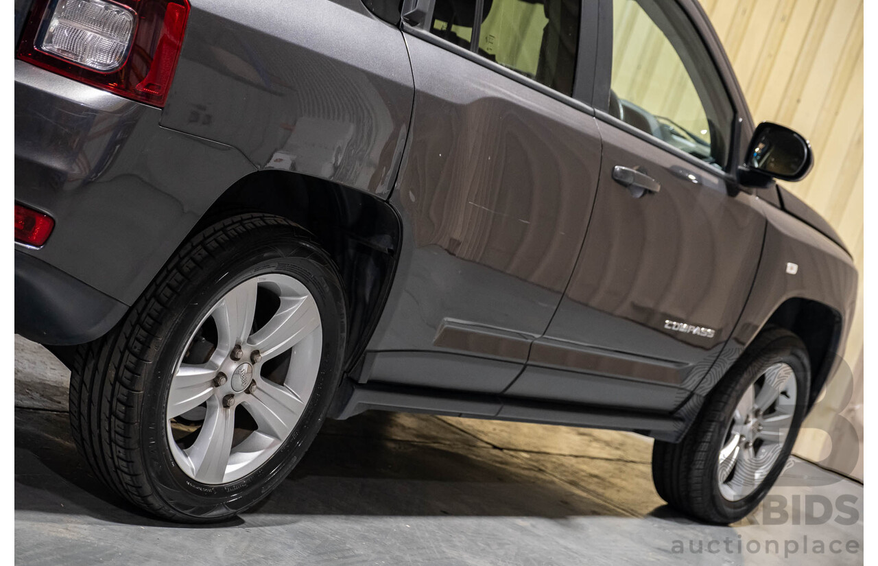 4/2015 Jeep Compass Sport (4x2) MK MY15 4d Wagon Grey 2.0L