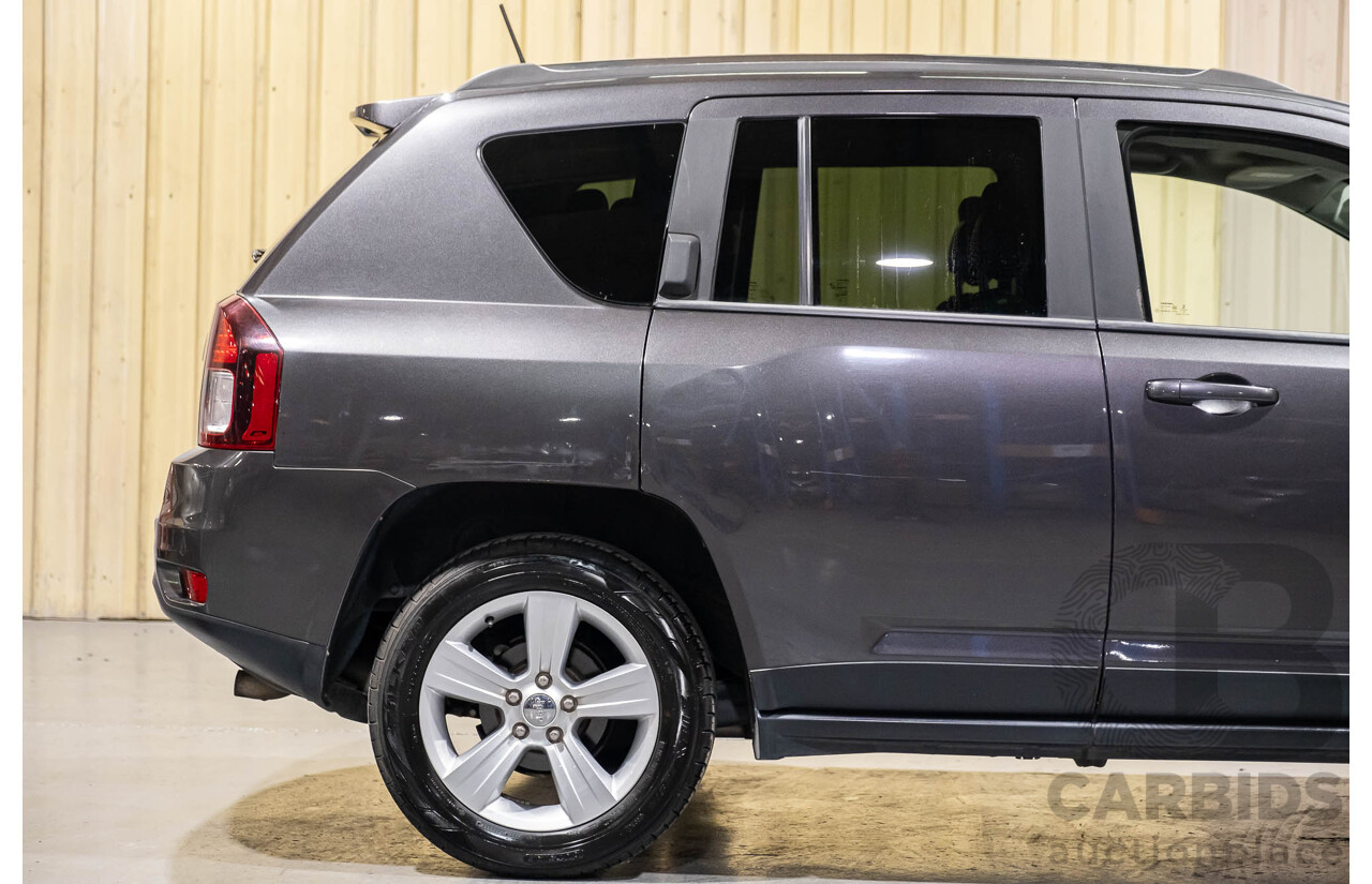 4/2015 Jeep Compass Sport (4x2) MK MY15 4d Wagon Grey 2.0L