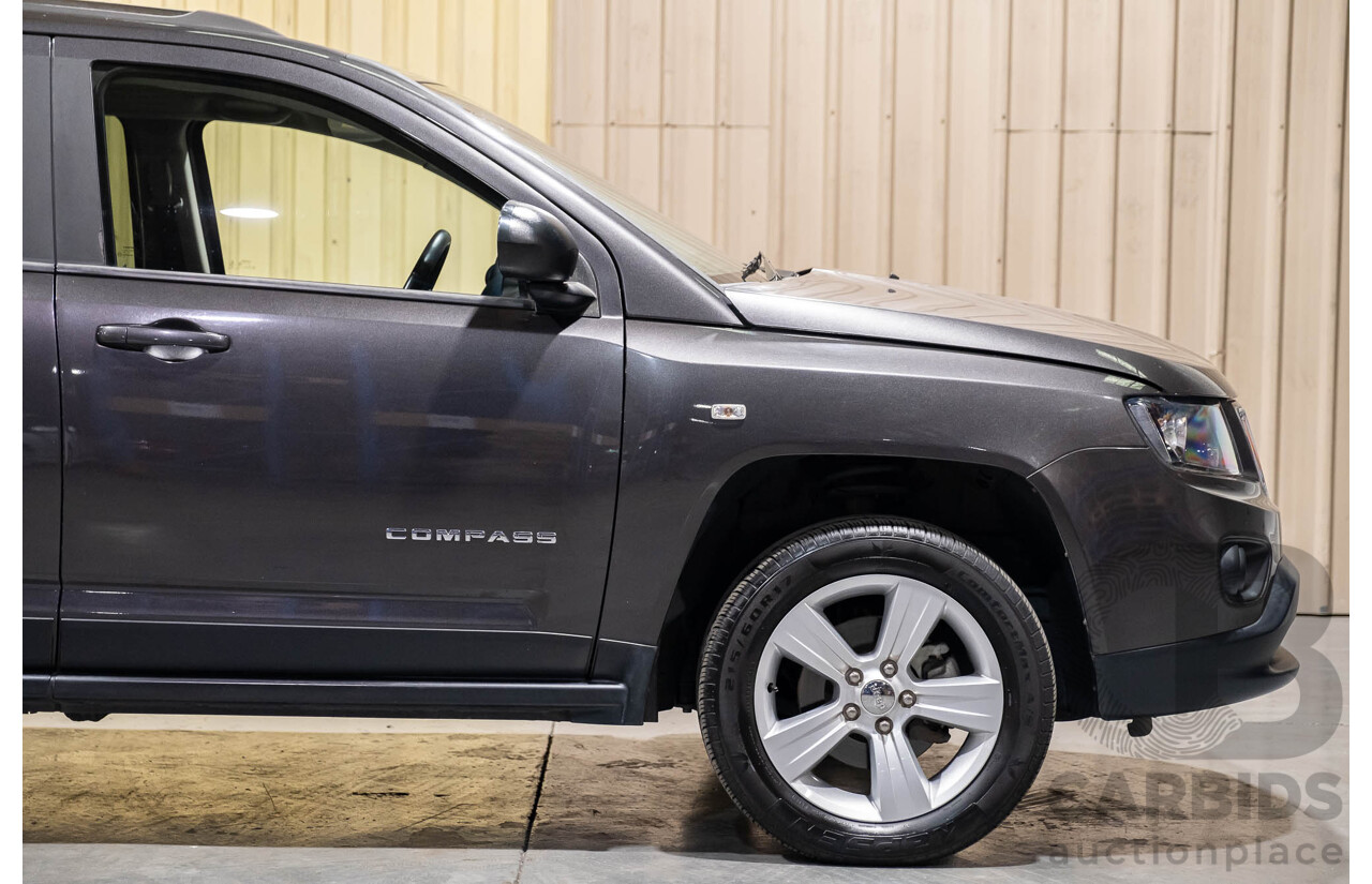 4/2015 Jeep Compass Sport (4x2) MK MY15 4d Wagon Grey 2.0L