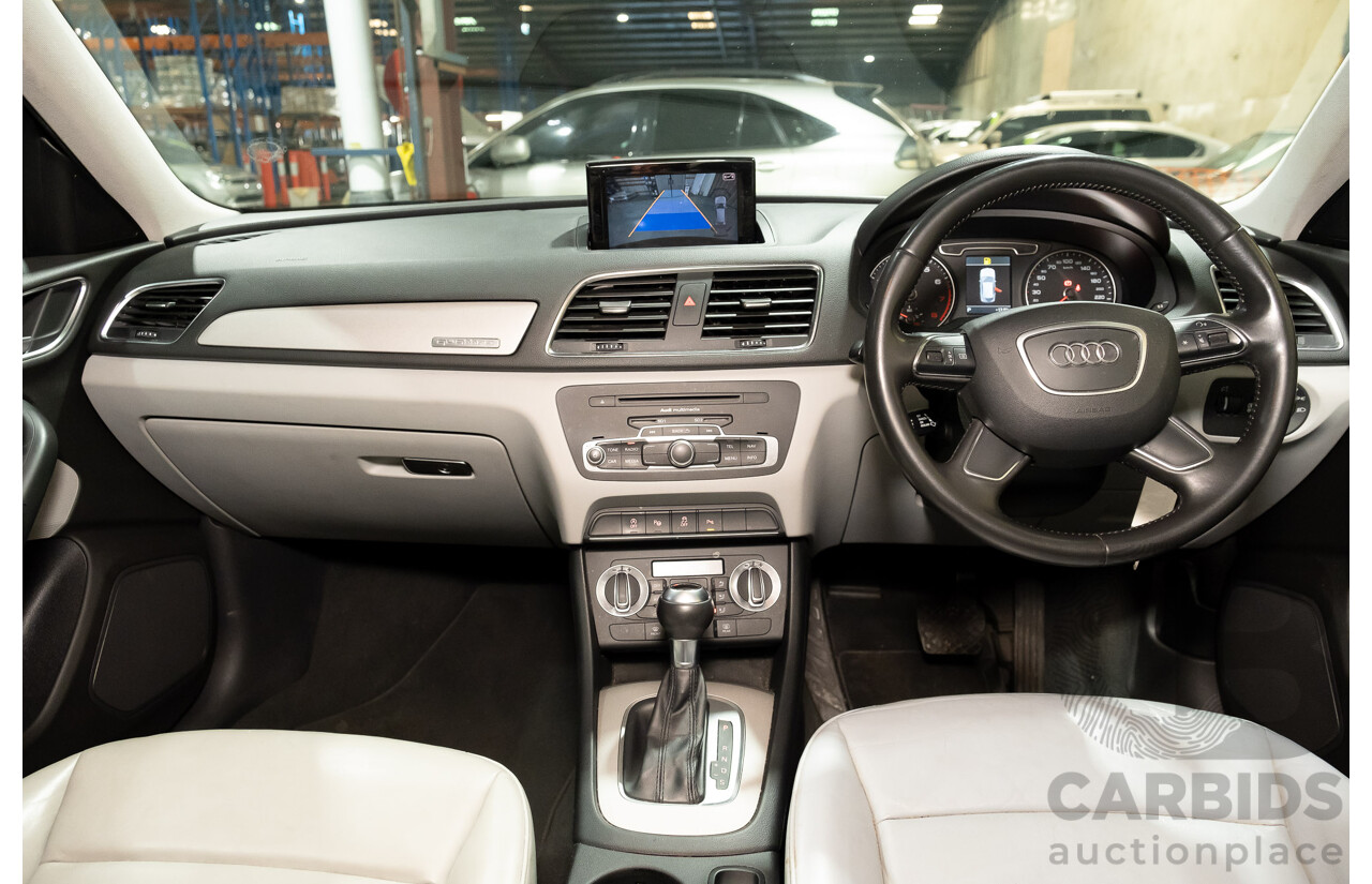 5/2014 Audi Q3 2.0 TFSI Quattro (125kw) 8U MY14 4d Wagon Metallic Dark Blue Turbo 2.0L