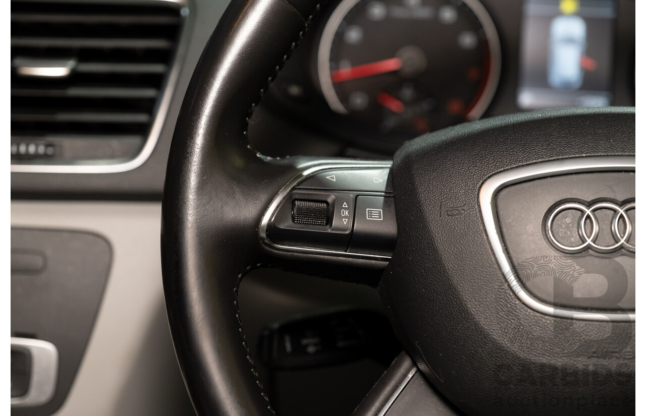 5/2014 Audi Q3 2.0 TFSI Quattro (125kw) 8U MY14 4d Wagon Metallic Dark Blue Turbo 2.0L