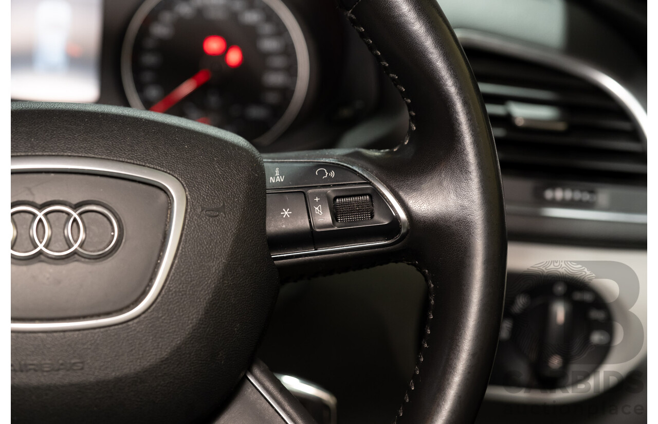 5/2014 Audi Q3 2.0 TFSI Quattro (125kw) 8U MY14 4d Wagon Metallic Dark Blue Turbo 2.0L