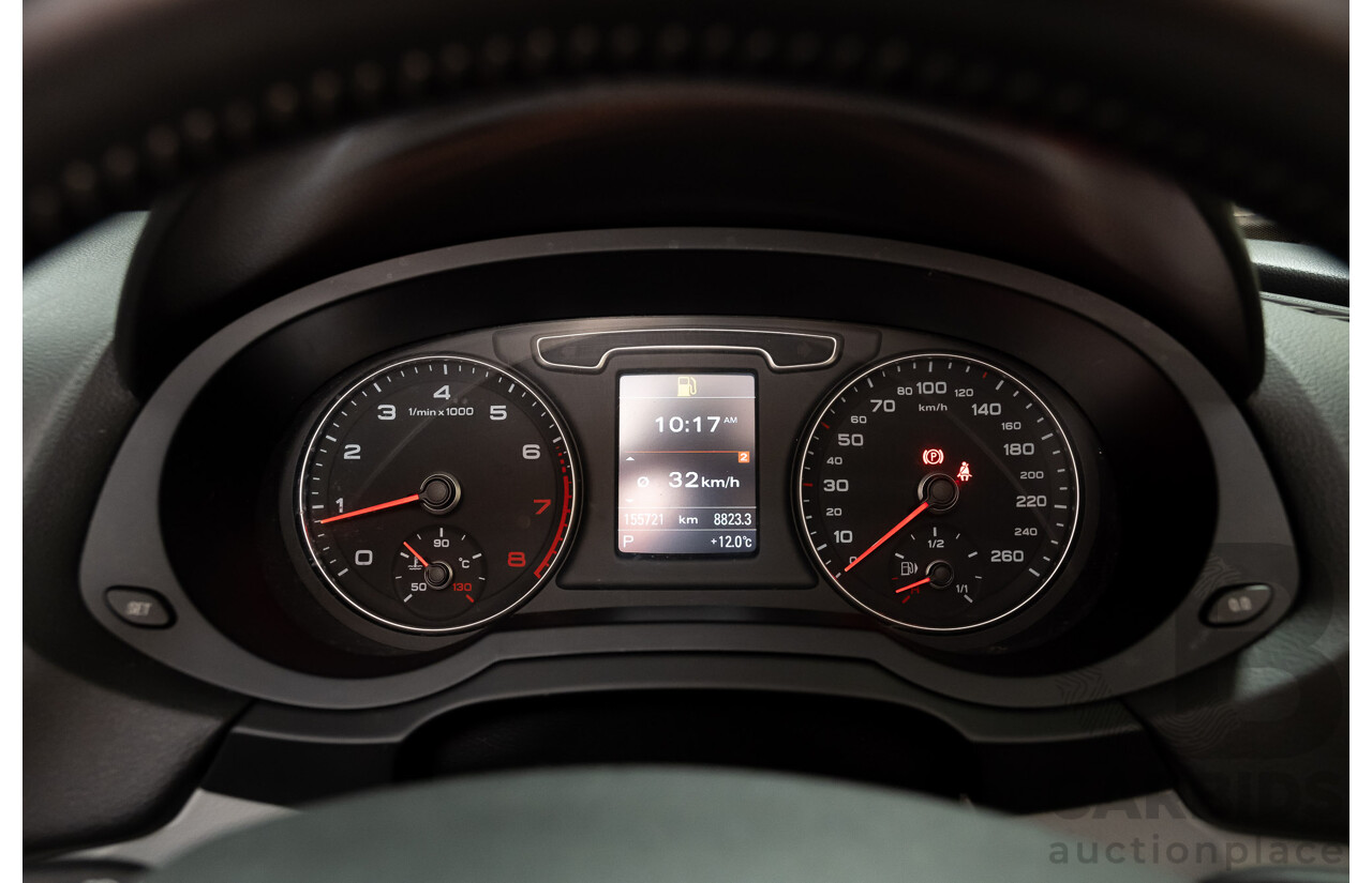 5/2014 Audi Q3 2.0 TFSI Quattro (125kw) 8U MY14 4d Wagon Metallic Dark Blue Turbo 2.0L