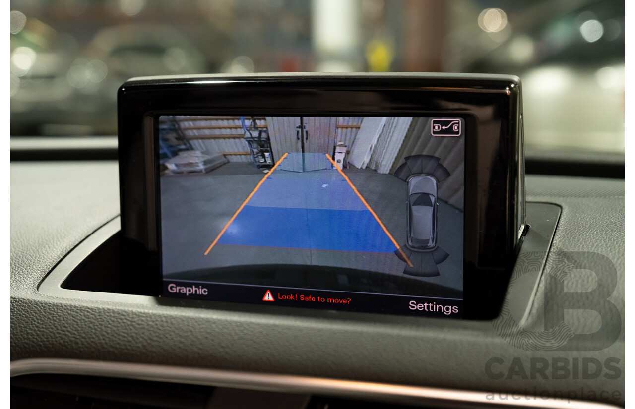 5/2014 Audi Q3 2.0 TFSI Quattro (125kw) 8U MY14 4d Wagon Metallic Dark Blue Turbo 2.0L