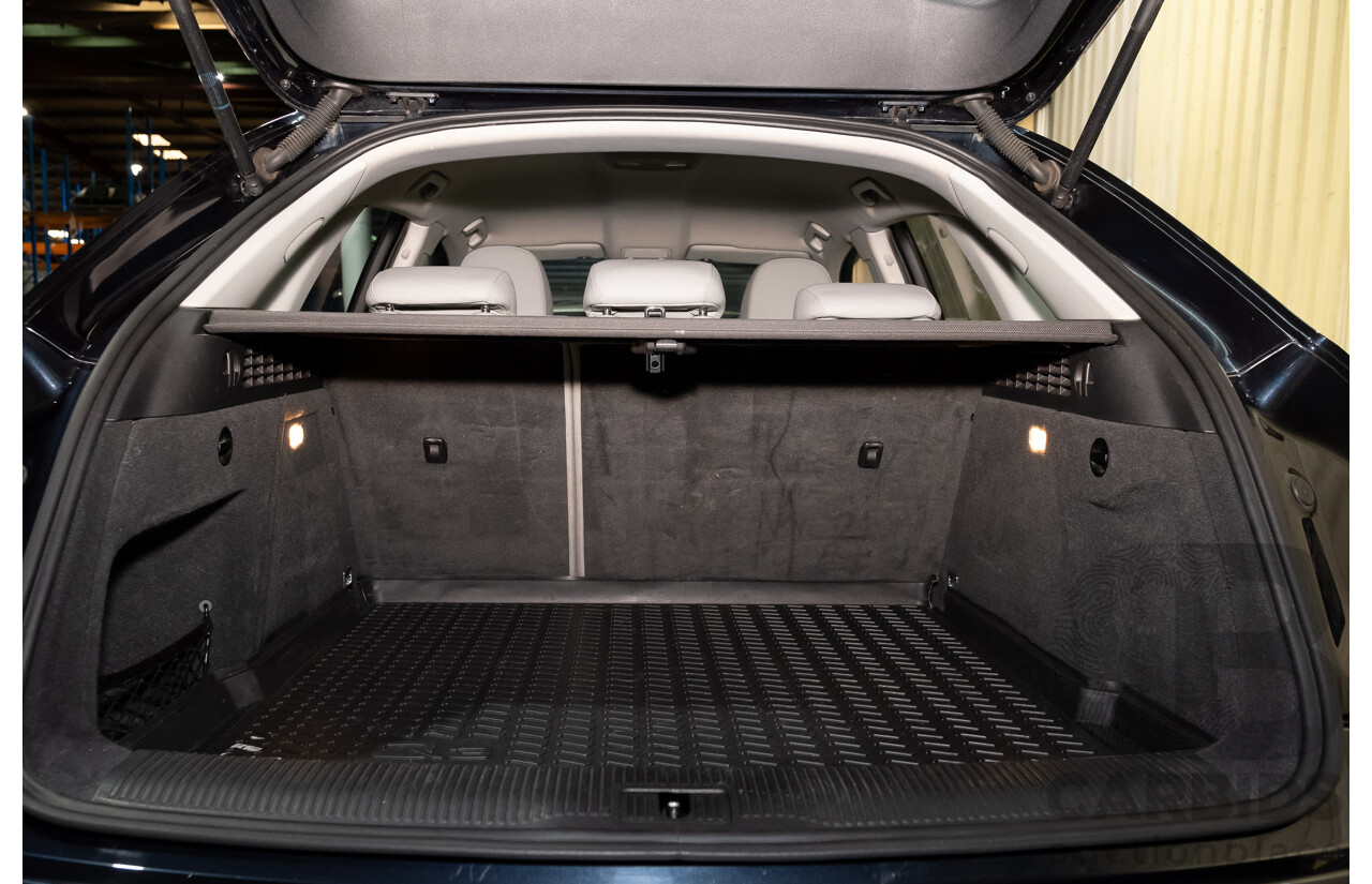 5/2014 Audi Q3 2.0 TFSI Quattro (125kw) 8U MY14 4d Wagon Metallic Dark Blue Turbo 2.0L