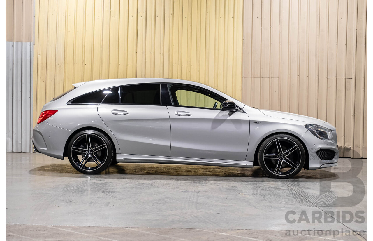 5/2015 Mercedes-Benz CLA 200 Shooting Brake AMG Package 117 4d Wagon Polar Silver Metallic Turbo 1.6L