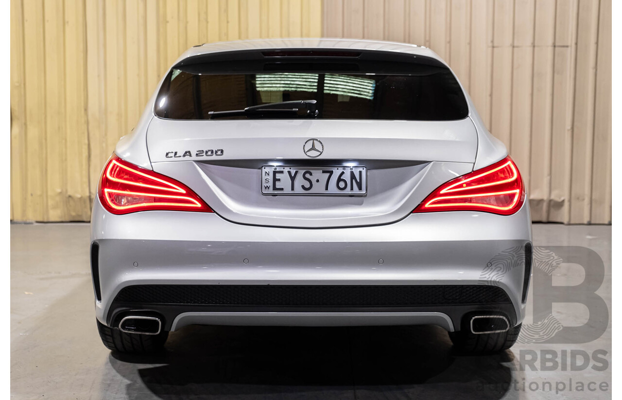 5/2015 Mercedes-Benz CLA 200 Shooting Brake AMG Package 117 4d Wagon Polar Silver Metallic Turbo 1.6L