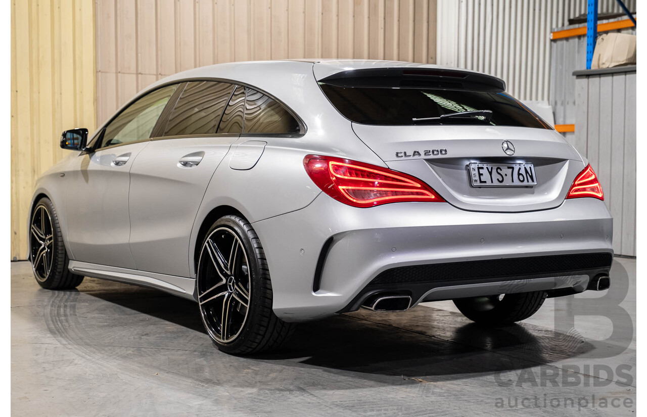 5/2015 Mercedes-Benz CLA 200 Shooting Brake AMG Package 117 4d Wagon Polar Silver Metallic Turbo 1.6L