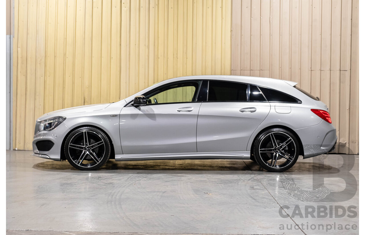5/2015 Mercedes-Benz CLA 200 Shooting Brake AMG Package 117 4d Wagon Polar Silver Metallic Turbo 1.6L