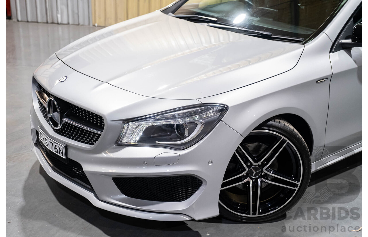 5/2015 Mercedes-Benz CLA 200 Shooting Brake AMG Package 117 4d Wagon Polar Silver Metallic Turbo 1.6L