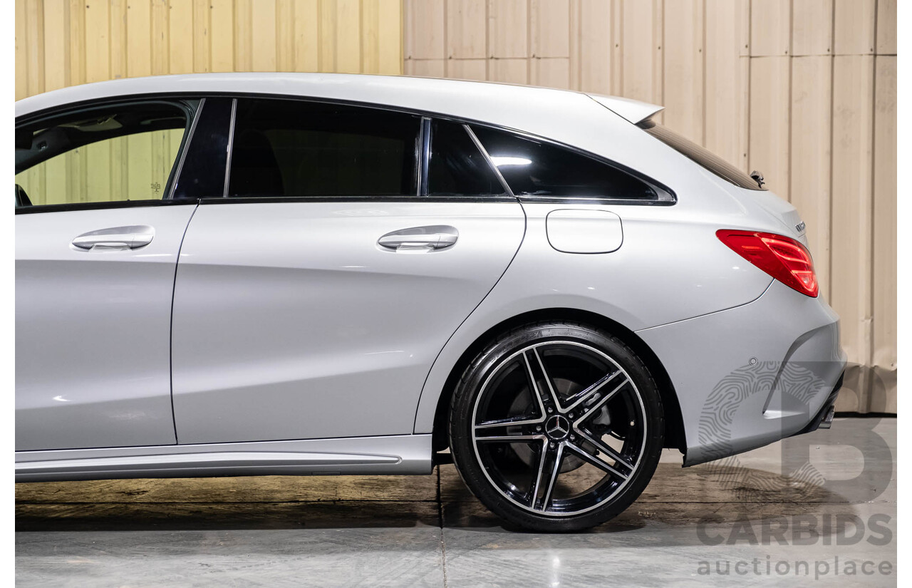 5/2015 Mercedes-Benz CLA 200 Shooting Brake AMG Package 117 4d Wagon Polar Silver Metallic Turbo 1.6L