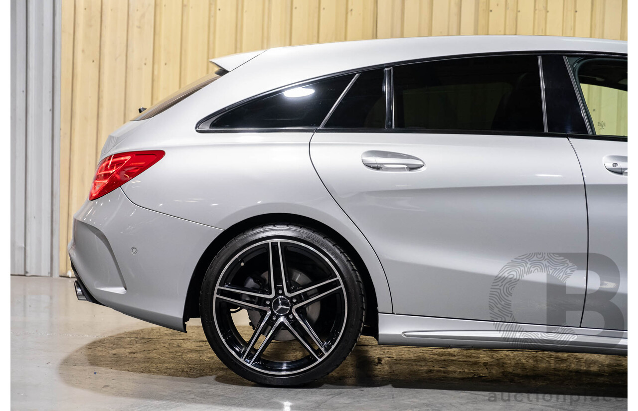 5/2015 Mercedes-Benz CLA 200 Shooting Brake AMG Package 117 4d Wagon Polar Silver Metallic Turbo 1.6L