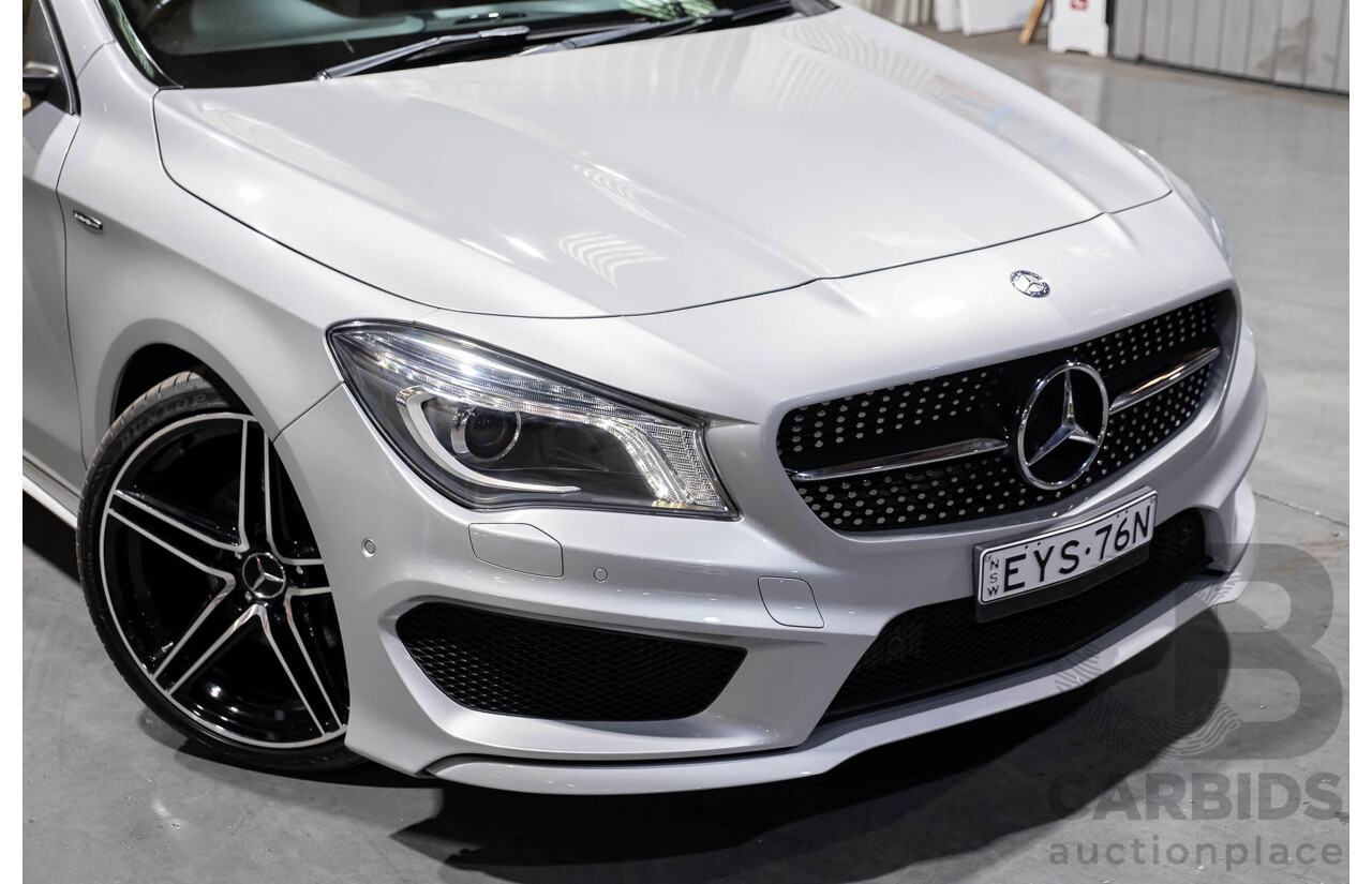 5/2015 Mercedes-Benz CLA 200 Shooting Brake AMG Package 117 4d Wagon Polar Silver Metallic Turbo 1.6L
