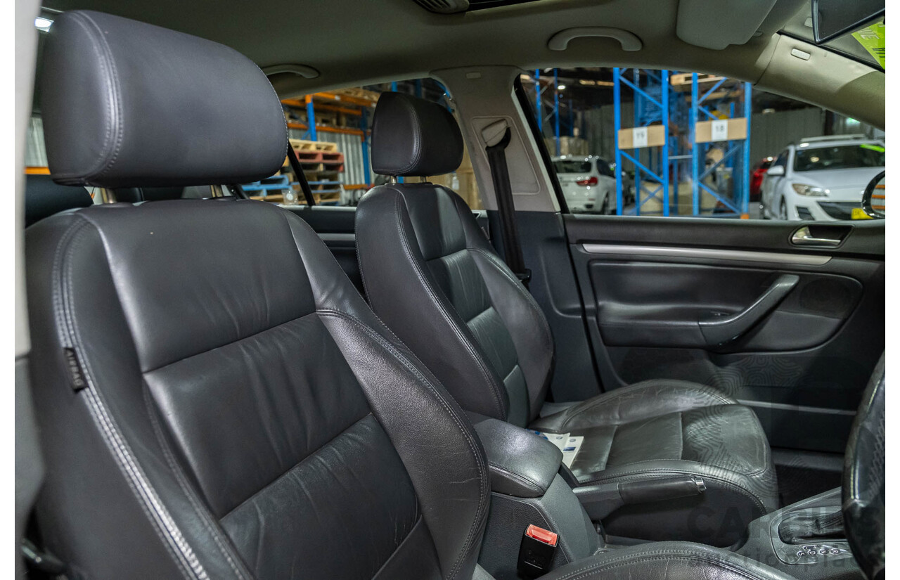 3/2006 Volkswagen Golf 2.0 FSI Sportline 1K 5d Hatchback Black 2.0L