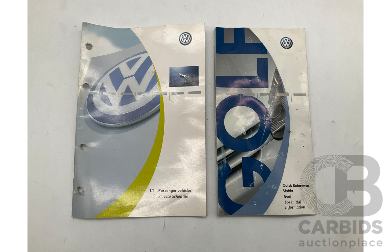 3/2006 Volkswagen Golf 2.0 FSI Sportline 1K 5d Hatchback Black 2.0L