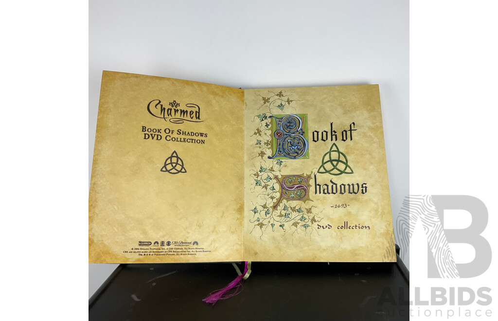 Charmed Book of Shadows DVD Box Set Seasons 1 - 8