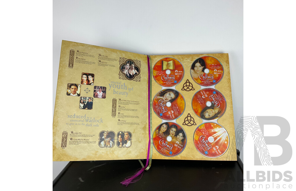 Charmed Book of Shadows DVD Box Set Seasons 1 - 8