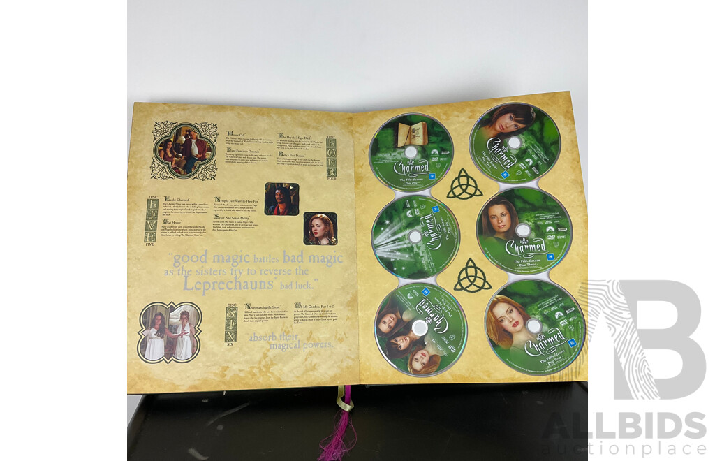 Charmed Book of Shadows DVD Box Set Seasons 1 - 8