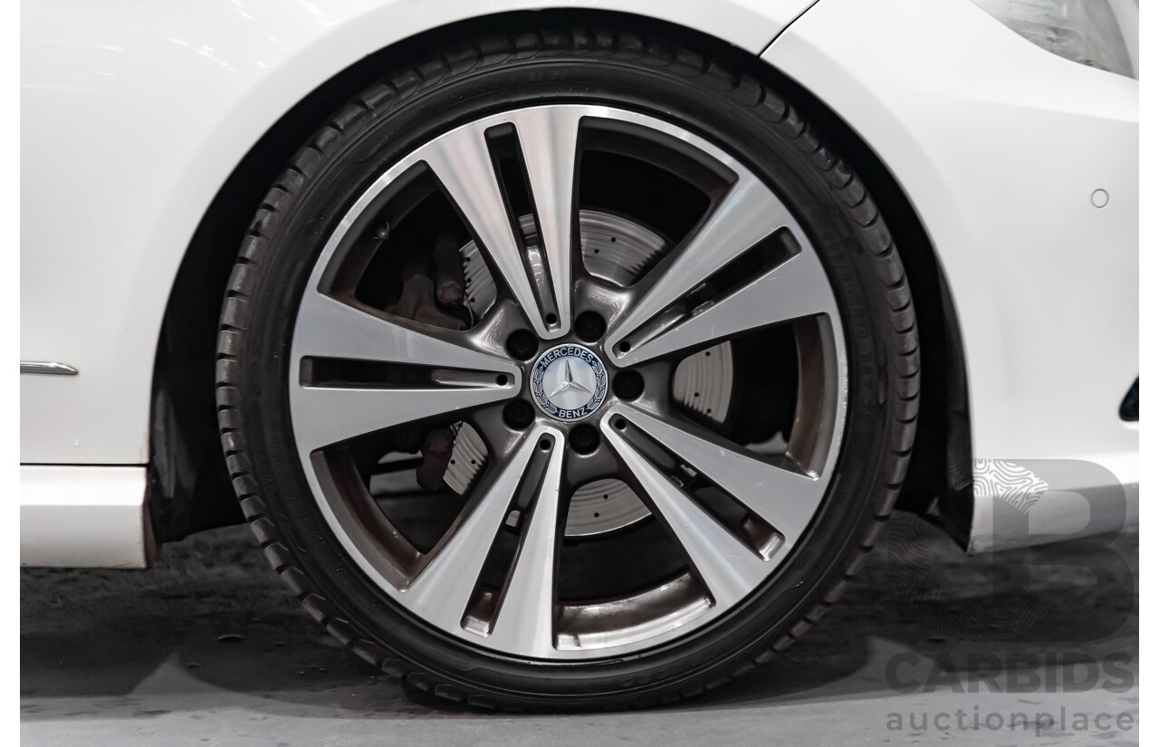 4/2013 Mercedes-Benz E200 Elegance BE 212 4d Sedan White 1.8L Turbo