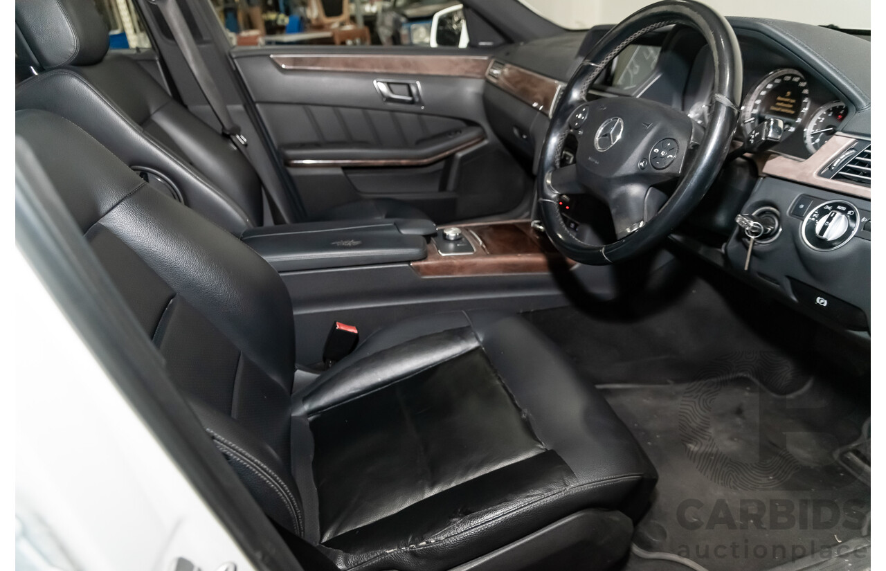 4/2013 Mercedes-Benz E200 Elegance BE 212 4d Sedan White 1.8L Turbo