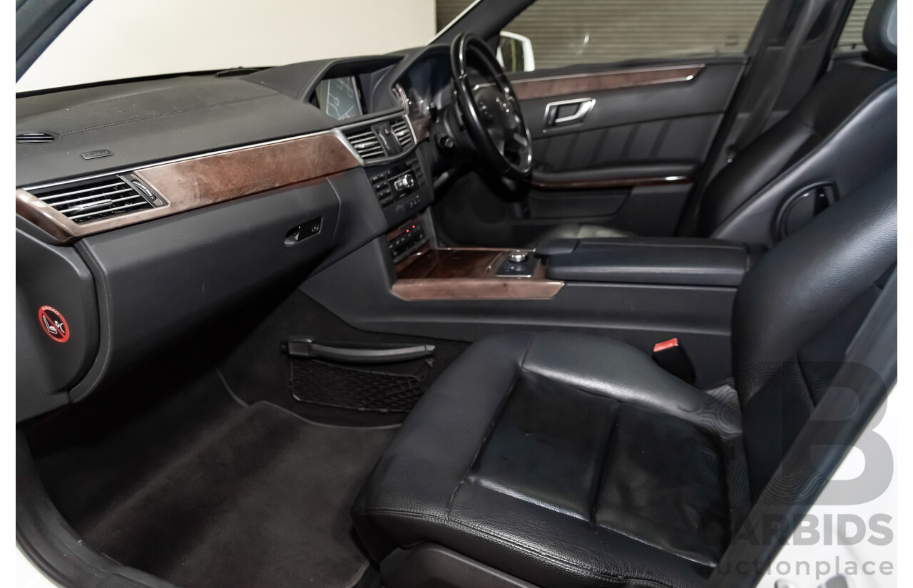 4/2013 Mercedes-Benz E200 Elegance BE 212 4d Sedan White 1.8L Turbo