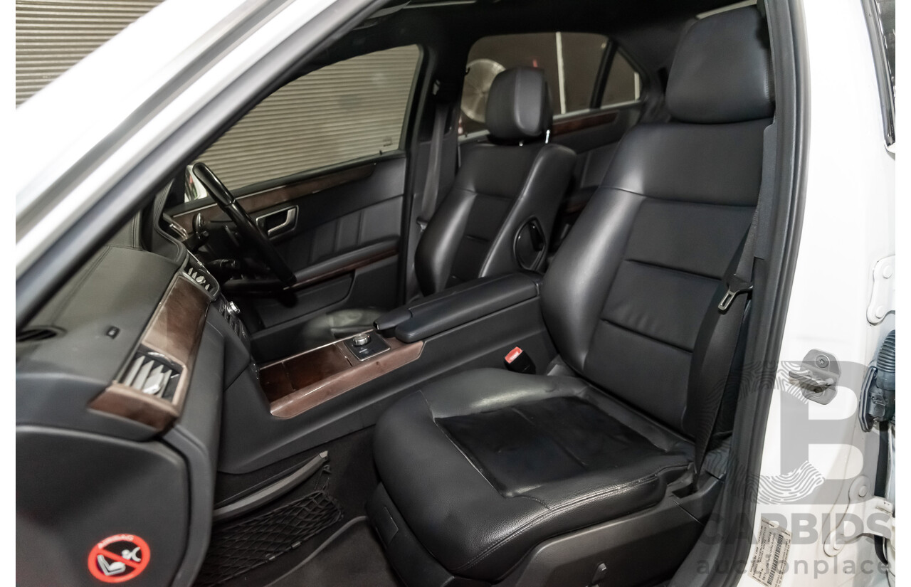 4/2013 Mercedes-Benz E200 Elegance BE 212 4d Sedan White 1.8L Turbo