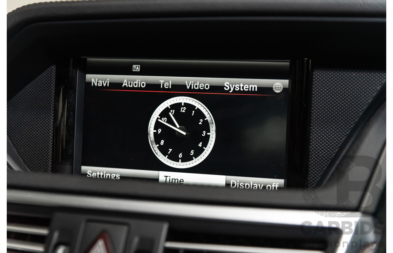 4/2013 Mercedes-Benz E200 Elegance BE 212 4d Sedan White 1.8L Turbo